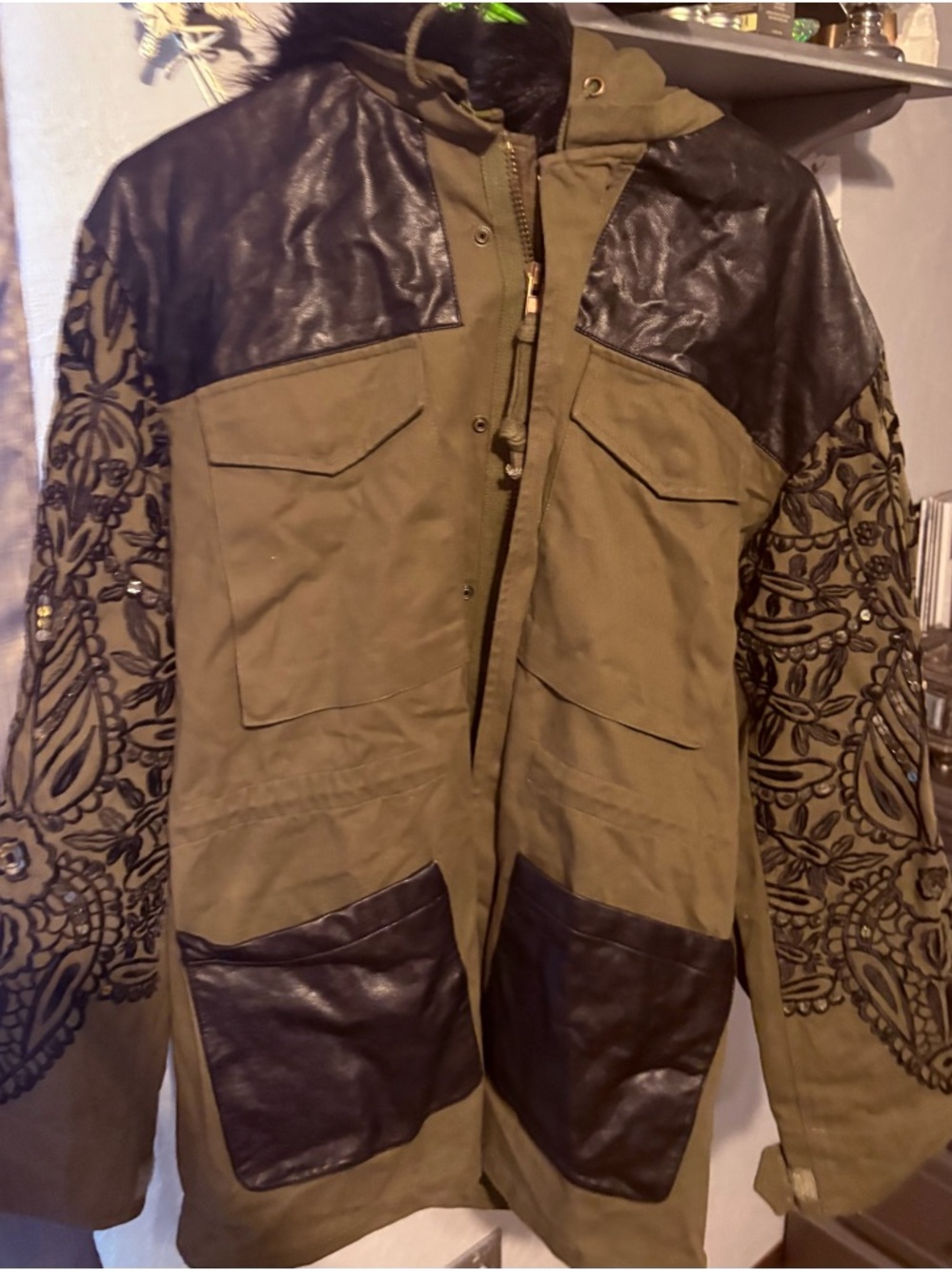 Miss Me Vintage Coat Size Large